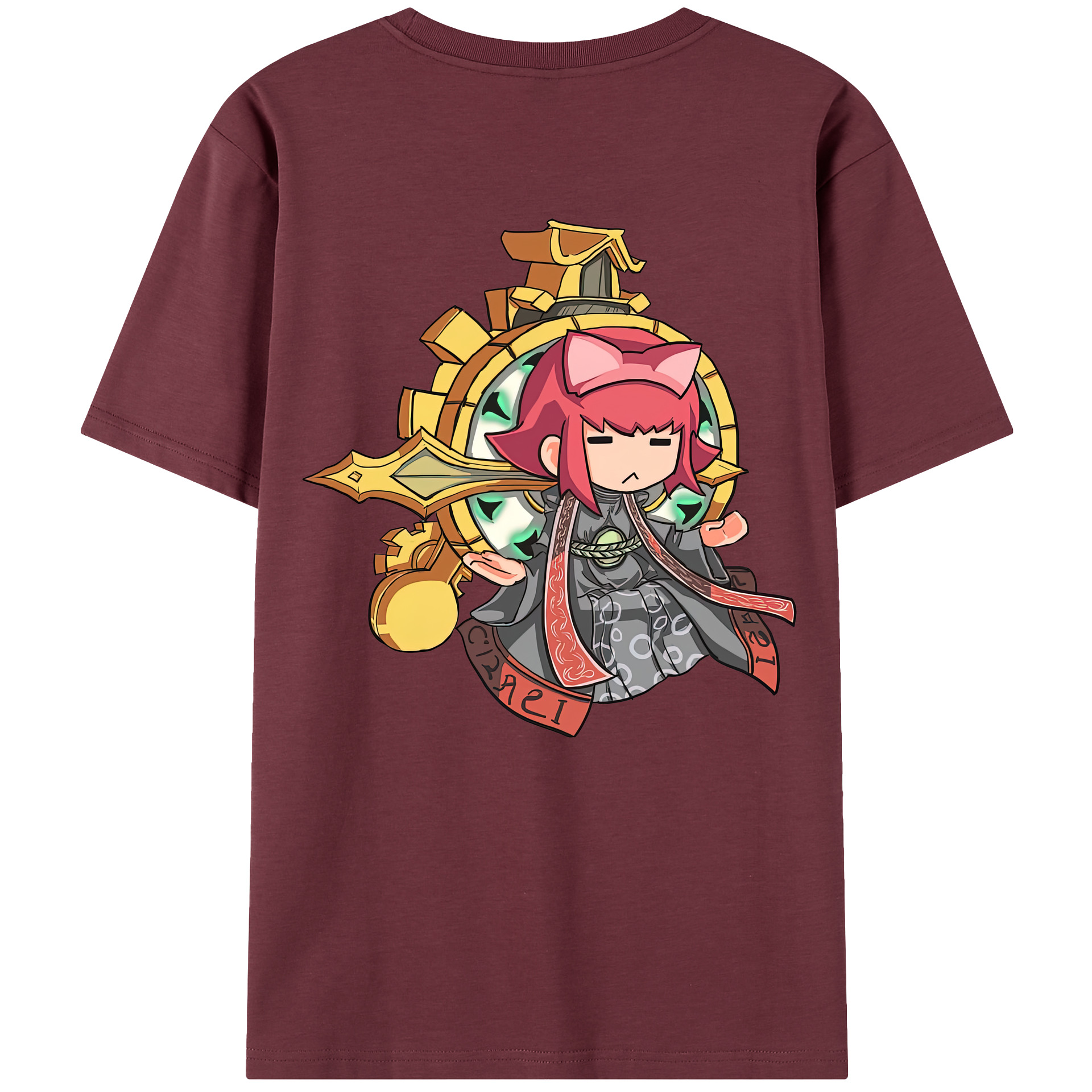 リーグ・オブ・レジェンド League of Legends LOL 綿100％半袖Tシャツ（背面プリント）